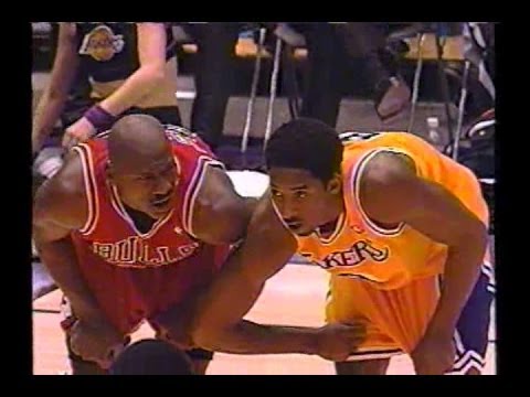 Michael Jordan vs Kobe Bryant Full Highlights 1998.02.01 Bulls at Lakers - Sick!