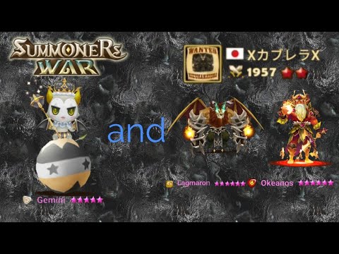 The Crazy Combo from Gemini (Light Brownie Magician) and Lagmaron in RTA | Summoners War