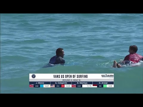 Vans US Open of Surfing - Men's, Men's Qualifying Series - Round 2 heat 8