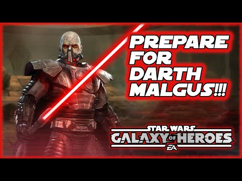 Hoarding Gear for my DARTH MALGUS F2P UNLOCK!!!!  SWGOH