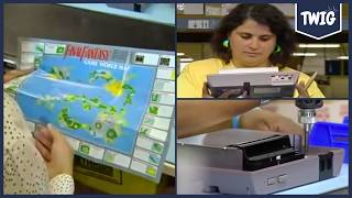 Nintendo Production Factory in 1990