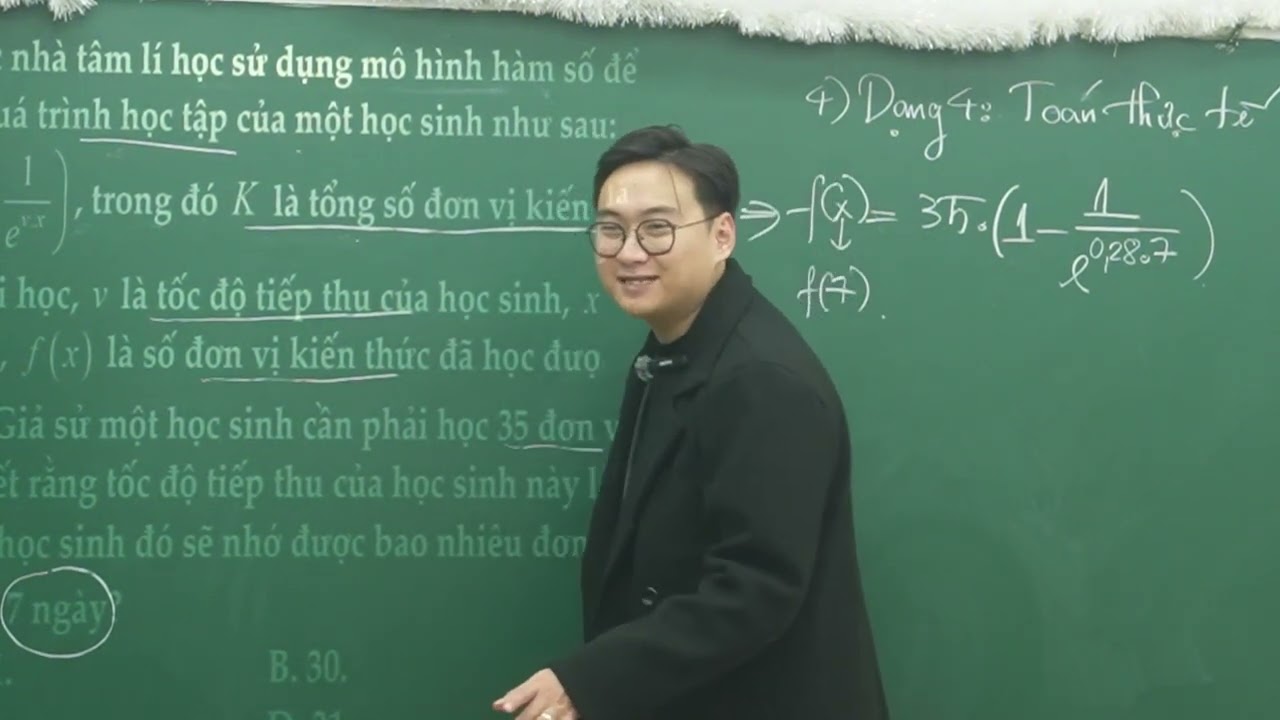 HÀM SỐ MŨ - LOGARIT ( BÀI TOÁN THỰC TẾ) PHẦN 1