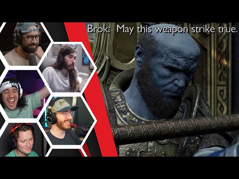 Lets Player's Reaction To Brok Blessing The Draupnir Spear - God Of War:Ragnarök