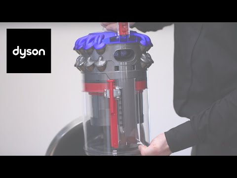 How to empty your Dyson Cinetic Big Ball™ or Dyson Big Ball™ Cylinder vacuum's clear bin