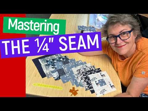 🧵👻 Achieve The Perfect Quarter Inch Seam With This Tutorial!