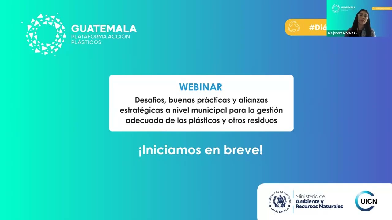 Plataforma Nacional de Acción sobre los Plásticos de Guatemala - Diálogo Circular n. 2