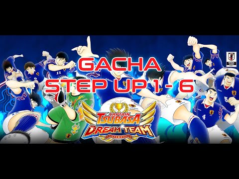 Captain Tsubasa Dream Team : Samurai blue 97 banner 6 step gacha pull