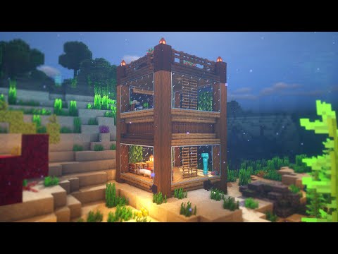 SetteR Builds - Minecraft: How to Build an Underwater House | Easy Base for Starters