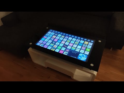 Smarthome with Touch-Table and Magic Mirror