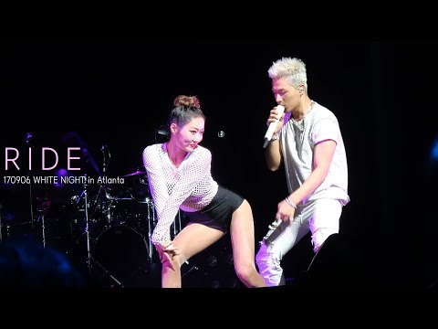 170906 TAEYANG - RIDE - WHITE NIGHT in Atlanta