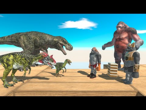 Mutant Primates vs Every Faction | Who Wins? - Animal Revolt Battle Simulator