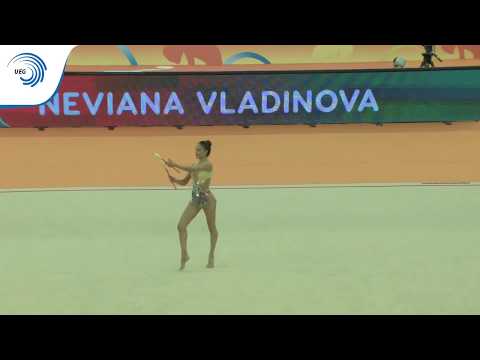 Neviana VLADINOVA (BUL) - 2018 Rhythmic Europeans, all around final clubs