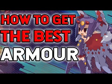 Disgaea 4 Complete+ How To Get The NEW Best Armour (TRAP IS NOT THE BEST)
