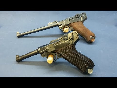 Die Luger P08 / Die Parabellumpistole - Kurzvorstellung und Technik Review deutsch