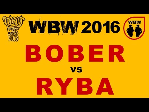 Bober 🆚 Ryba 🎤 WBW 2016 Warszawa (freestyle rap battle)