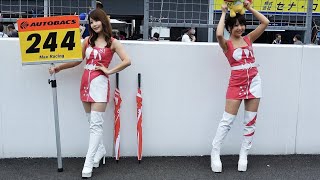 スーパーGT2022 第6戦 SUGO㊸ 永原芽衣(@meinghr100008)さん 佐々木萌香(@moekasasaki_)さん 2022Maxガールズ レースクイーン GT300 244号車