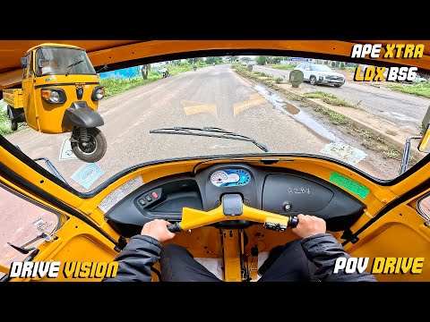 Thumbnail for PIAGGIO APE XTRA LDX : POV DRIVE | The Best Mini Goods Career Vehicle | #xtraldx #povdrive #asmr  by Piaggio