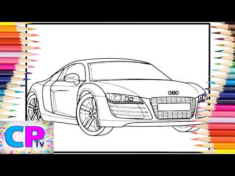 Vibrant Racing Car Coloring Pages For Adults Stress Relief