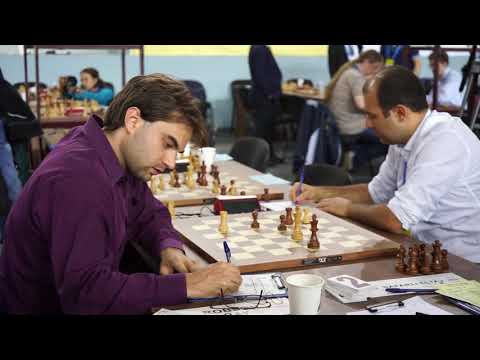 Final moments of Sam Shankland fighting it out against Rauf Mamedov