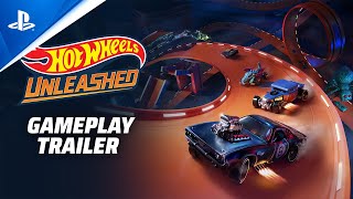 Игра Hot Wheels Unleashed (PS4, русская версия)