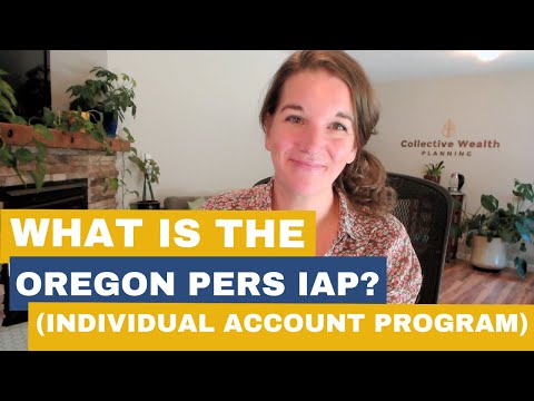 What is the Oregon PERS IAP (Individual Account Program)?