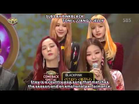 [ENG SUB] 161106 BLACKPINK INKIGAYO INTERVIEW CUT