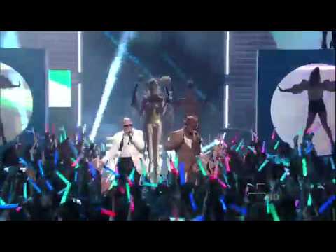 Pitbull feat Ne-Yo,Nayer - Give Me Everything LIVE [Premios Juventud 2011]