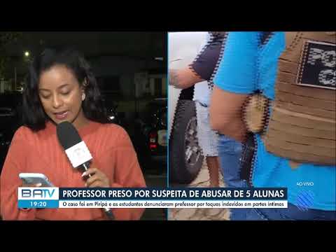 Operação Sala Segura | preso professor investigado por crimes contra cinco estudantes em Piripá