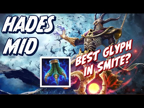 THE BEST GLYPH IN SMITE? - HADES MID - SMITE SEASON 9