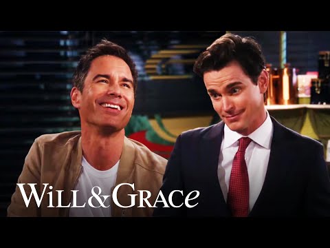 Will plays dumb for Matt Bomer | Will & Grace '17