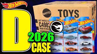 Unboxing Hot Wheels 2026 D Case. Treasure Hunt Inside!