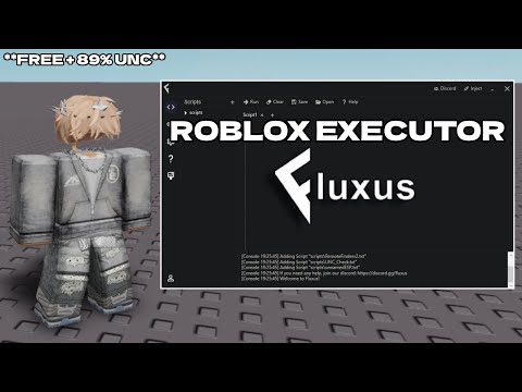 [NEW!] Roblox FREE Script PC Executor: Fluxus | The Best 89% UNC Executor Byfron Bypass 2025