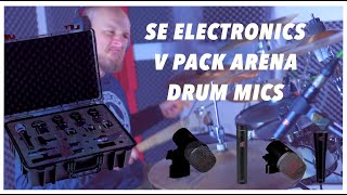 Video thumbnail for #REVIEW 8 SE Electronics V PACK Arena #drums mics - soundcheck, placements, sounds - Tobias Mertens by TM-guitar