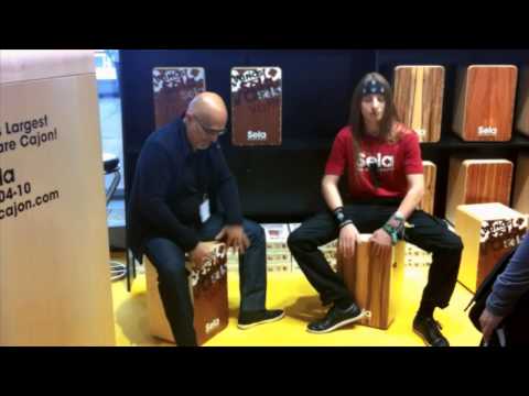 Sela at Musikmesse Frankfurt 2014 - Hakim Ludin and Lukas Pieper