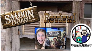 Ryan and Bethany Board Game Reviews - Saloon Tycoon video thumbnail