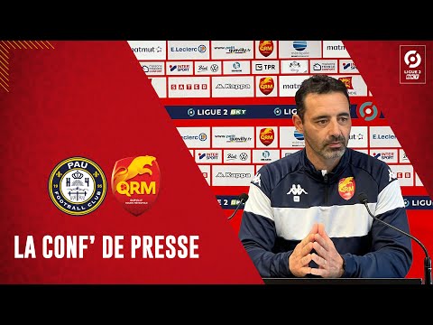J34 : Conférence de presse d'avant match (O.Échouafni & B.Pierret)