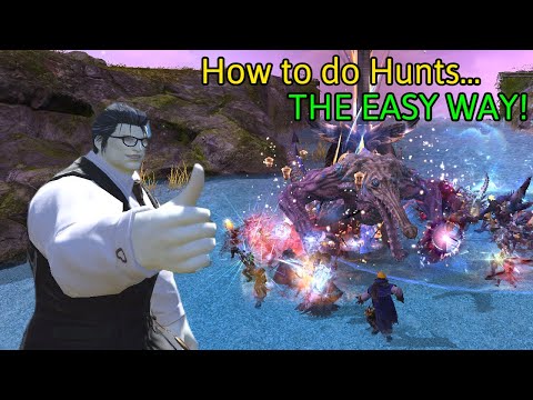 How to do Hunts the EASY WAY | FF14