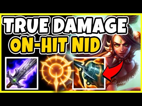 ON HIT NIDALEE TOP IN SEASON 11 IS ACTUALLY GOOD?! TRUE DAMAGE AUTOS! - League of Legends
