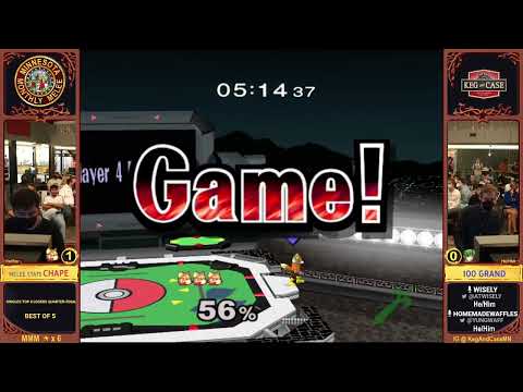 MMM #6 - Top 8 LQ: Chape (Fox) vs 100 Grand (Marth)