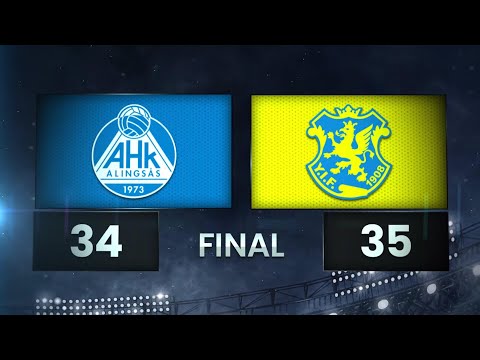 Alingsås HK vs. Ystads IF HF - Game Highlights - Quarter Final G2 - Men's Playoffs