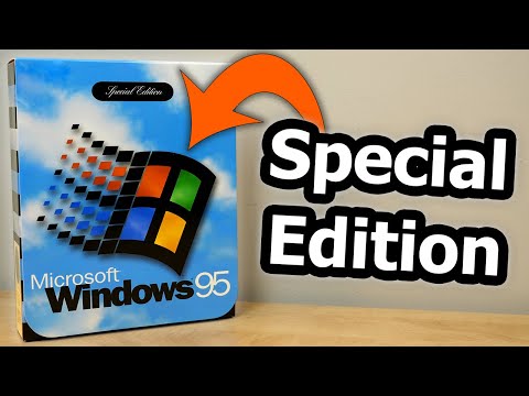 ULTRA RARE Windows 95 Special Edition! - Unboxing & Exploration