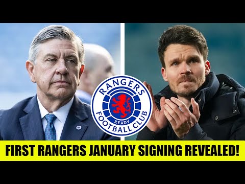 HUGE Rangers Transfer News As First January Signing Becomes Clear After Revelation!
