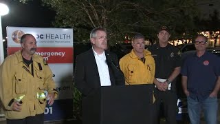 Officials give new details after 8 Orange County firefighters injured in crash