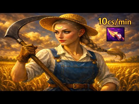 Perfect Farm, Perfect Game ─ 10 CS/Min Diana Jungle Domination