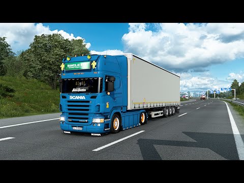 Euro Truck Simulator 2 | ETS2 1.43 | Scania R 500 V8 | Hamburg (D) to Arnhem (NL)