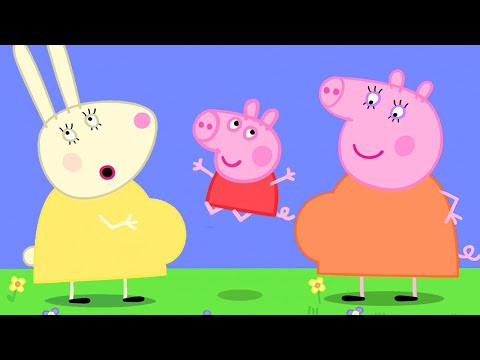 , title : 'Peppa Pig English Episodes | Mummy Rabbit's Bump, Come and Have a Look with Peppa Pig'