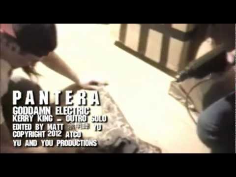 PANTERA - Goddamn Electric featuring Kerry King - fan made Music Video