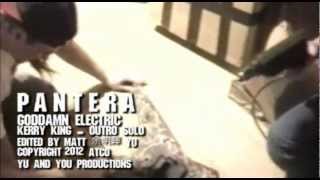 PANTERA - Goddamn Electric featuring Kerry King - fan made Music Video