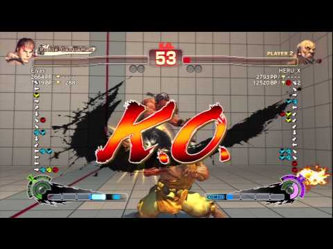 Elyas (Ryu) Vs HERU_X (Gouken) SSF4 AE Ranked Matches - PSN