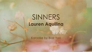 SINNERS - Lauren Aquilina (Karaoke Ver.)